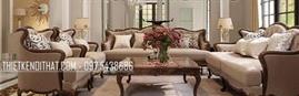 Sofa tân cổ điển đẹp cho biệt thự Splendora Bắc An Khánh